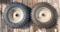 SNOW BLOWER TIRES AND WHEELS