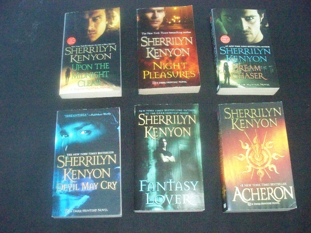 6 NOVELS BY SHERRILYN KENYON in Fiction in Sarnia