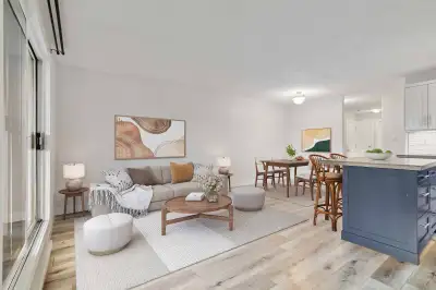 Clean, spacious, two bedroom condo on upper level of quiet two story building. $2500.00 plus utiliti...