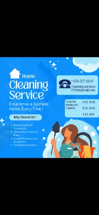 Home cleaning services 