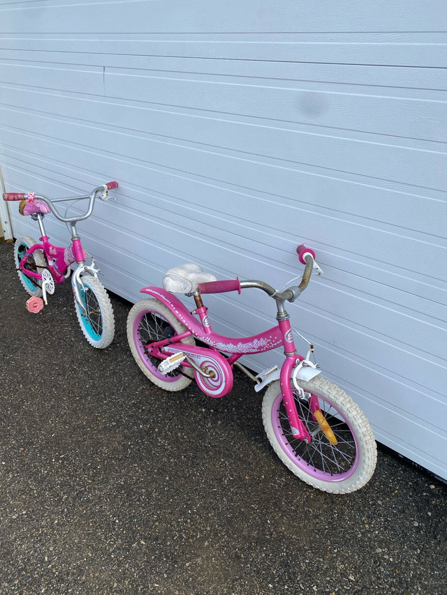 Girls 14 and 16” bikes for sale. in Kids in Calgary - Image 3