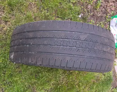 Set of four Goodyear all-season tires, 235/60/R18 Still have some good tread left. Rubber only. Make...