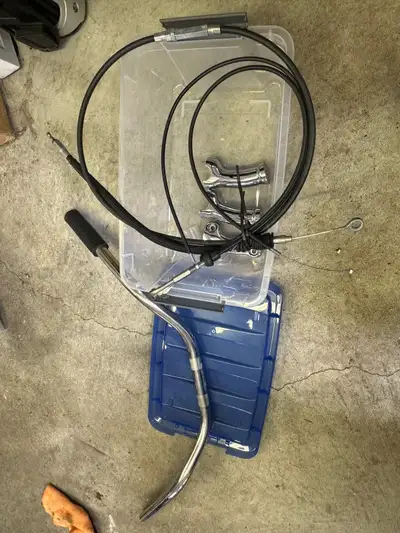 Harley Davidson Handle Bar and cables , View more
