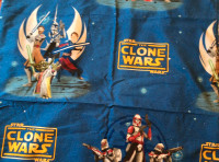 StarWars Clone Wars twin flat sheet