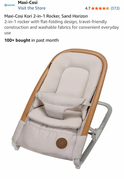 Maxi-Cosi Kori 2-in-1 Rocker, View more