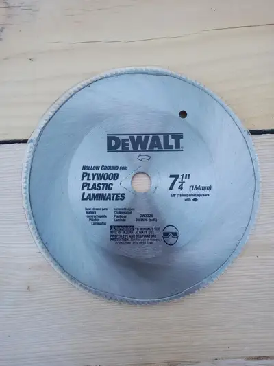 Two new saw blades, View more