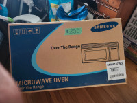 SAMSUNG MICROWAVE OVEN - Over The Range