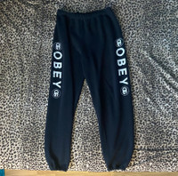 OBEY (Size L) Men's Black Sweatpants