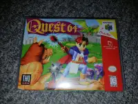 Quest 64 CIB Custom Case N64