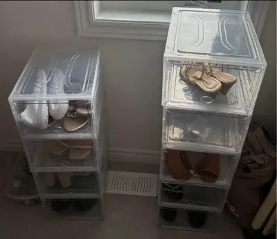 New- Shoe Storage Boxes, View more