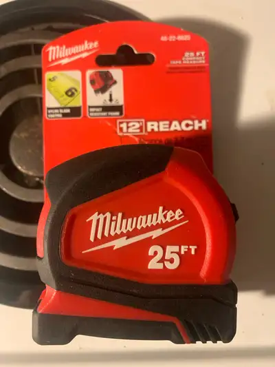 Milwaukee 25ft Tape Measure, View more