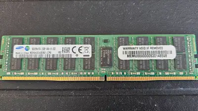 RAM 64GB (4x16GB) DDR4-2133 ECC RDIMM server memory (used), View more