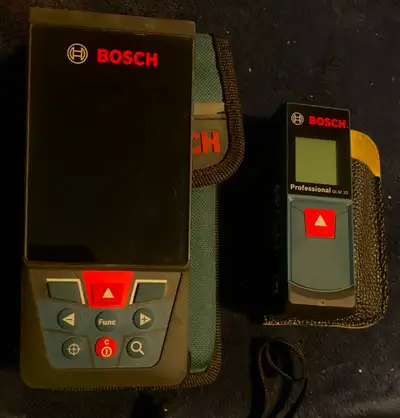 Bosch blaze glm 400c indoor outdoor laser mint! + pro glm20 las, View more