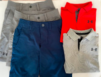 Boys 8-10-small Under Armour golf clothes