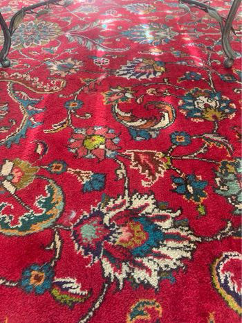 Vintage very large knotted wool rug (50+ yrs old)  in Rugs, Carpets & Runners in Markham / York Region - Image 4