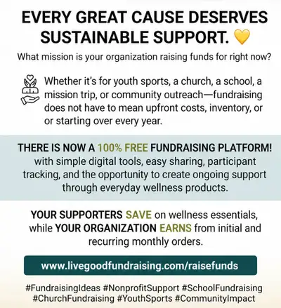 Does your school, sports team, church, club, charity or community organization need to raise money?...