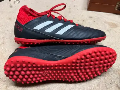 adidas Predator non-marking turf soccer shoes., View more