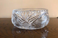 Pinwheel Crystal Bowl - New Price!