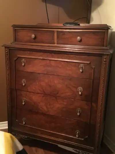 Vintage Highboy Dresser  by Wilson Furniture Co, View more