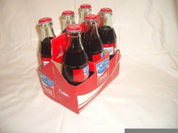6 Pack of Full Coco Cola Glass Bottles (2004 Athens Olympics)