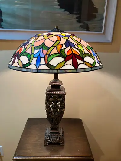 Large Tiffany Style Lamp, View more