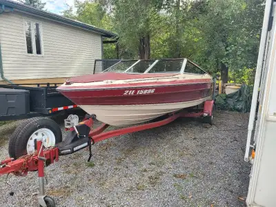 Maxum bowrider and trailer. Serviced annually. Recent upgrades include new bellows etc. New battery....