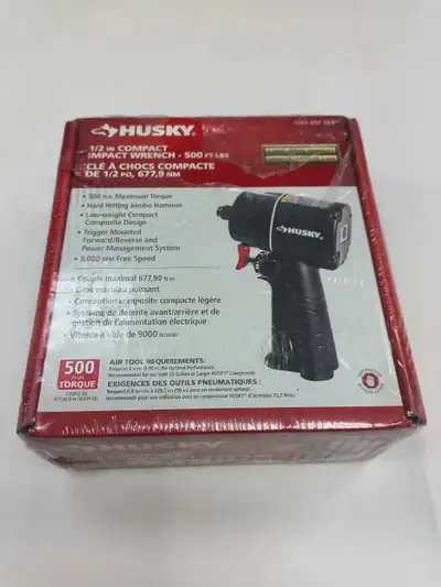 Husky 1/2 in Compact Impact Wrench, View more