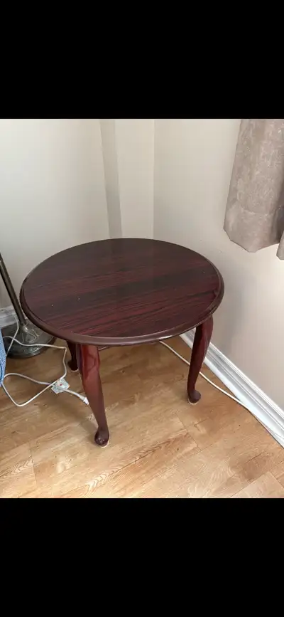 Used wood table