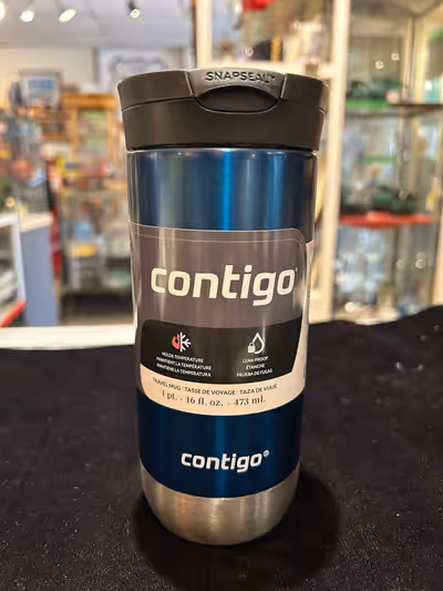 Keep your beverages at the perfect temperature with this brand new Contigo Huron travel mug, boastin...