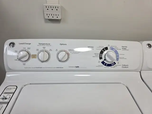 GE Washer + Dryer62863280565122124