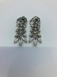 Boucles d'oreilles SHERMAN  cristal