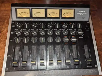 Sony MX20 Vintage Line Mixer 1970s, View more