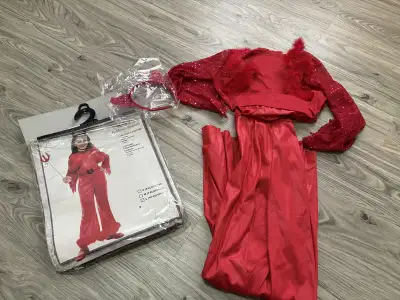 Kids girl costume devil diablesse enfants , View more