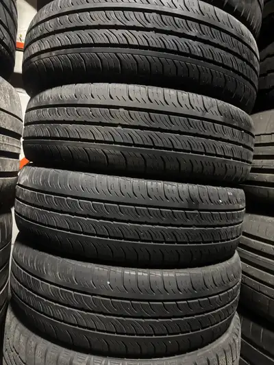 4 used 185/65/R15 Continental-Venue/Mini/Fit/Insight/Prius C/Yaris/Corolla Set of Four used 185 65 R...
