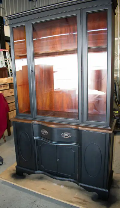 Small Buffet and Hutch - One Piece Solid Wood, View more