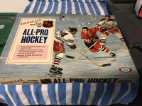 OFFICIAL 1969 NATIONAL HOCKEY LEAGUE ALL-PRO HOCKEY GAME IDEAL