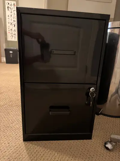 Black File Cabinet, View more
