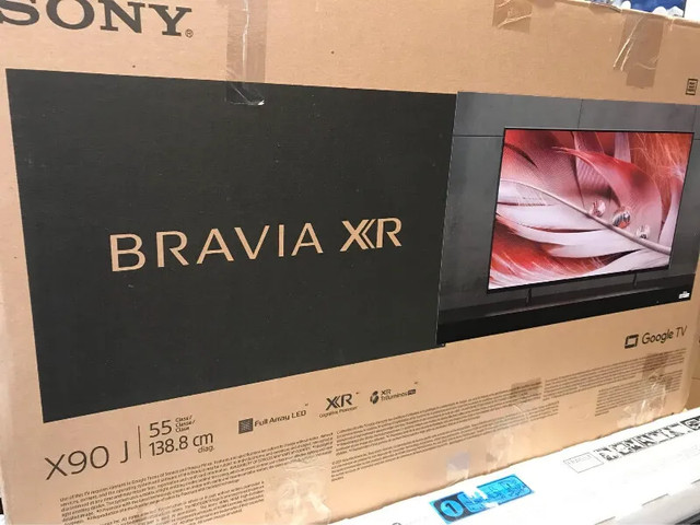 4K Sony 75-INCH UHD HDR LED Google Smart TV XR75X90K dans Téléviseurs  à Région de Mississauga/Peel - Image 4