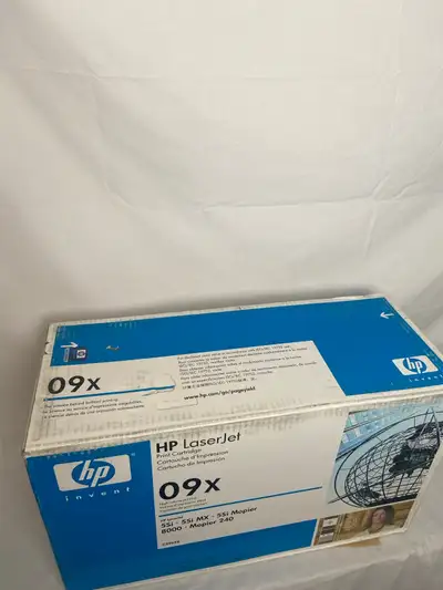 HP LaserJet 09X Black Print Cartridge in Retail Packaging, View more