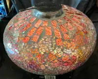 Table top fire pot - Mosaic tile