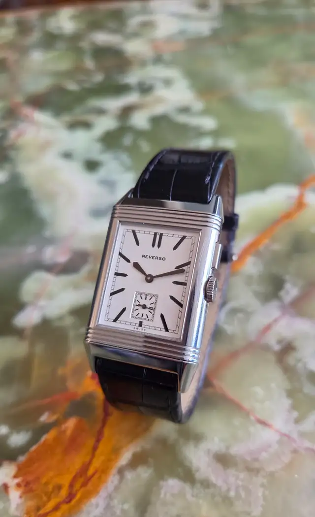JAEGER-LECOULTRE GRAND REVERSO ULTRA THIN DUO Q3788570 WATCH in Jewellery & Watches in Downtown-West End - Image 9