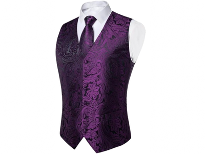 Men’s Silk Suit Vest - Waistcoat, View more