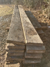 Threshing Floor Boards from Barn