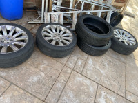  Four Lincoln MKS or MKX  wheels and tires