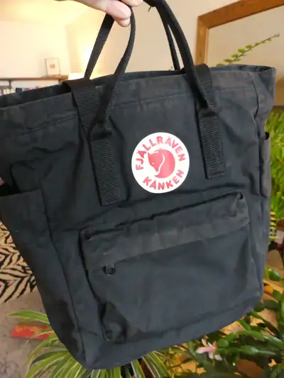 Swedish BackPack Purse Black, View more