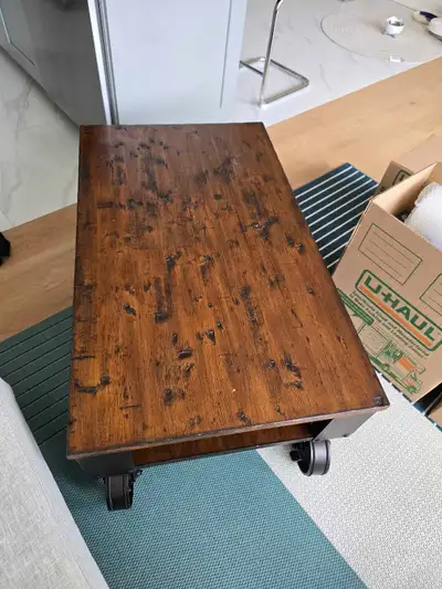 Wood&Metal Coffee Table, View more