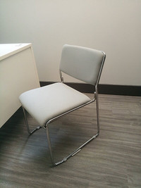 Grey Stacking Office Chair