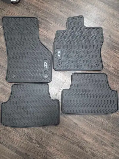 Like new, All Weather Rubber floor "Monster Mats" off 2024 VW Golf R. If ad is up. They are availabl...
