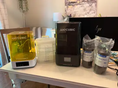 3-D Resin Printer & Accessories, View more