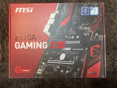 MSI Z170A Gaming M5 and EVGA 1000 GQ, View more